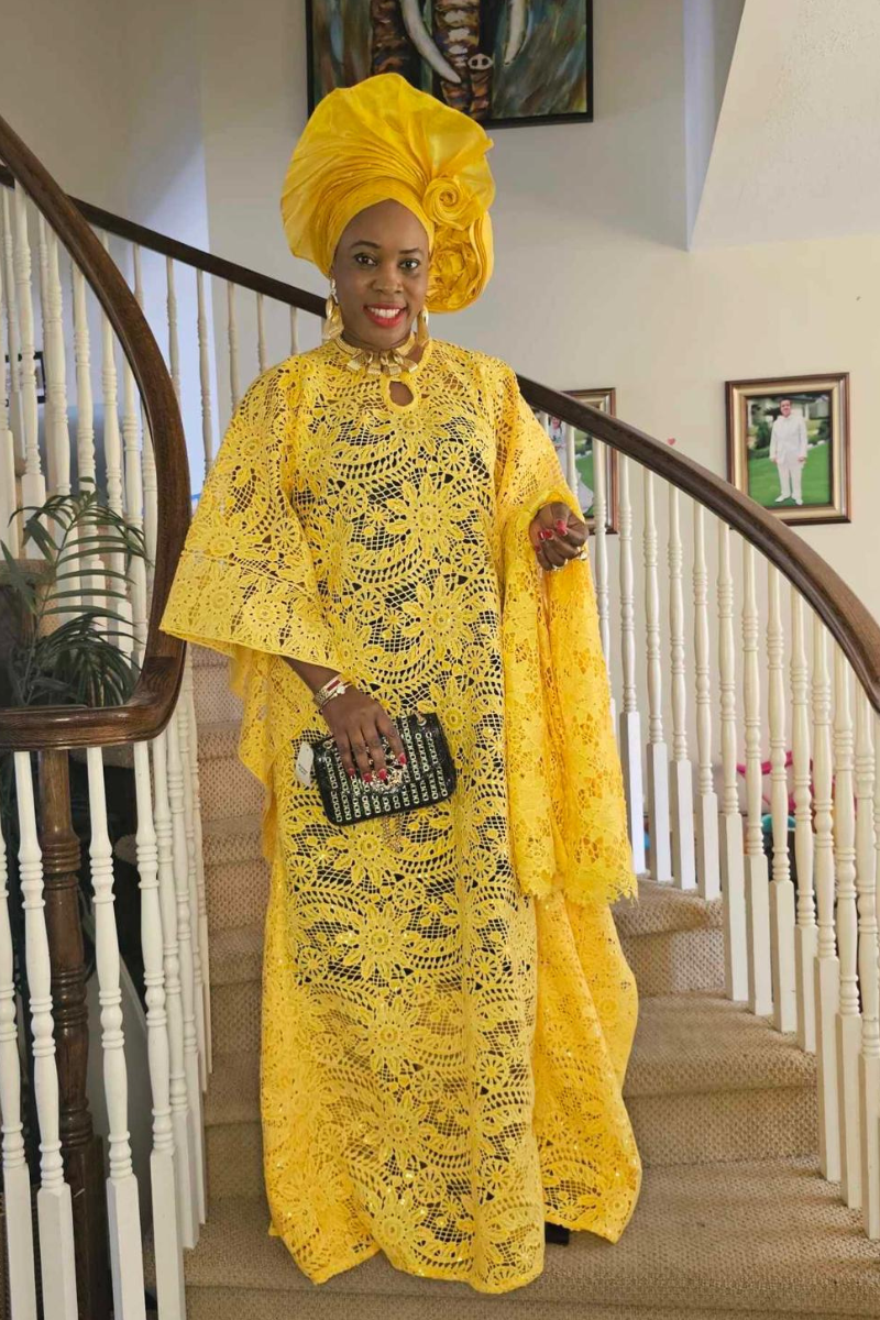 Yellow Bubu Lace  PNKEM