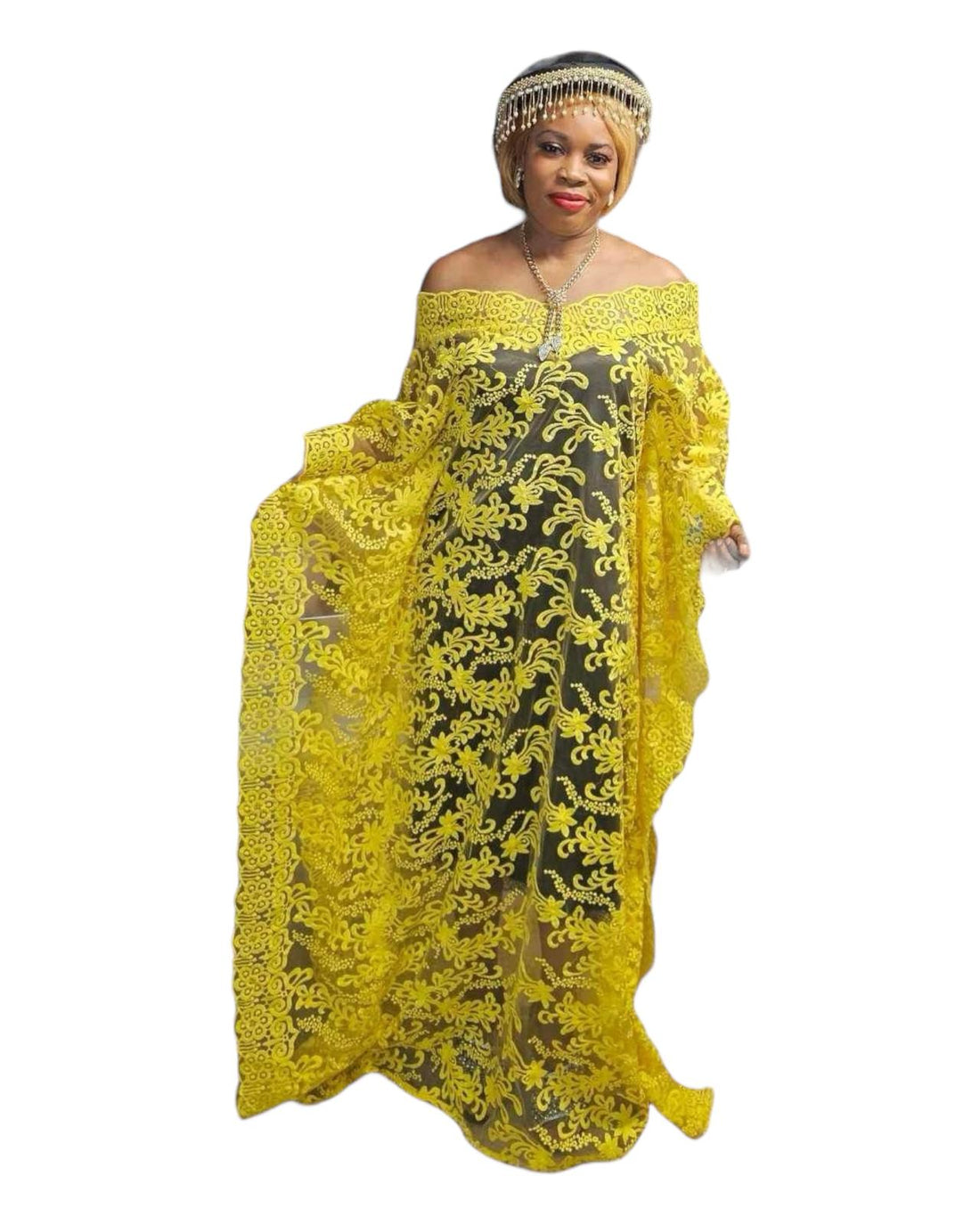 Pnkem  Yellow Lace