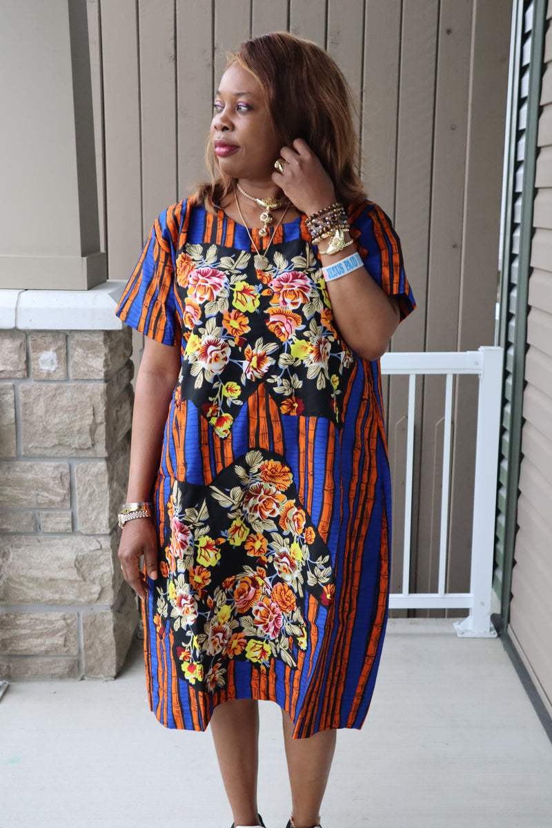 Pnkem African  Dress