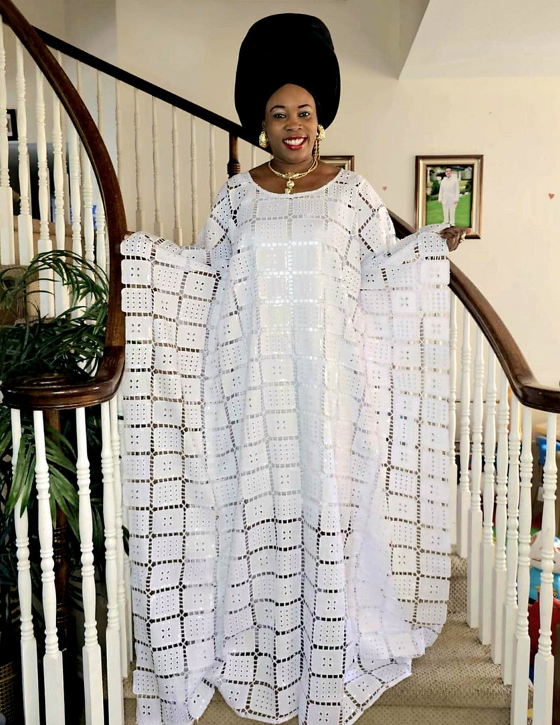 White  Bubu Lace