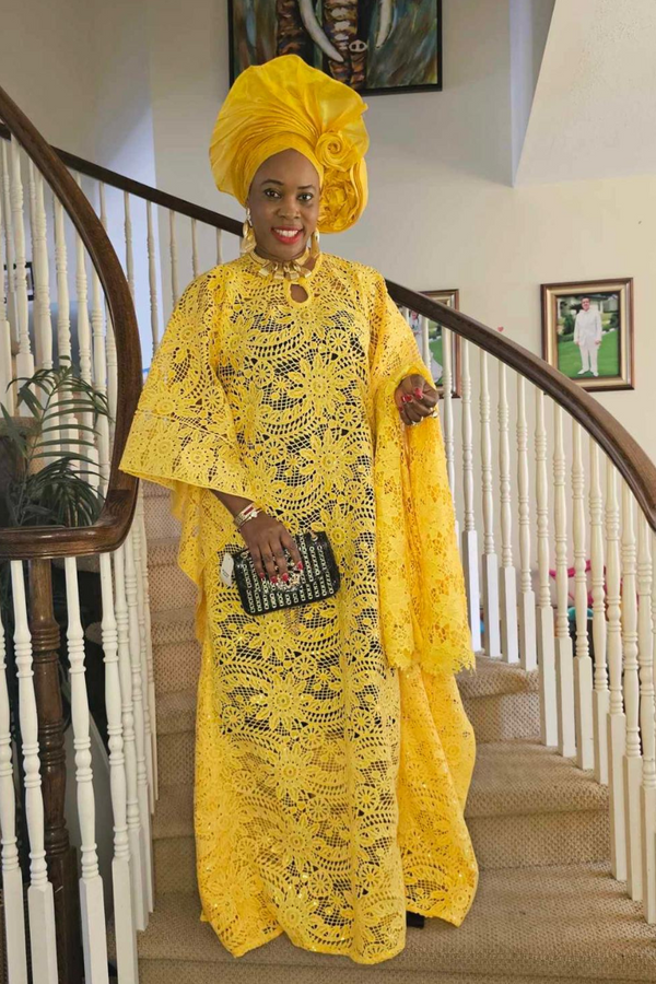 Yellow Bubu Lace