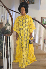 Yellow Bubu Lace