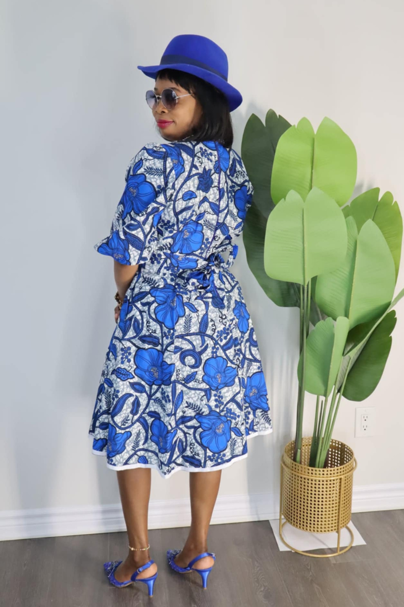 African Print Dress